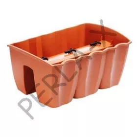 Balkonláda korlátra 60cm DCRO600 TERRACOTTA