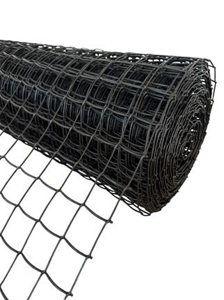 K-100/45 kertirács 45x45mm 1x25m FEKETE 2000914