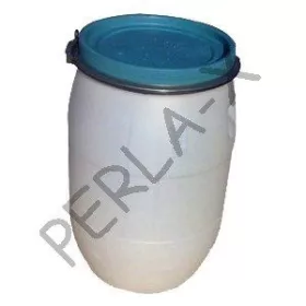 Hordó fedeles fehér 120l bilincsel /Pan 827101