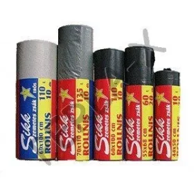 Szemetes zsák 135L 70x110extra 10db/cs