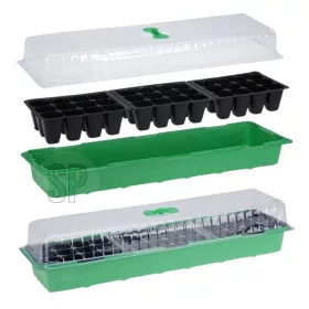 Ültető szett 3 darabos-tálcával, tetővel