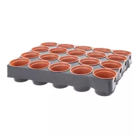 ültető szett tálcával-20db kaspó/szett