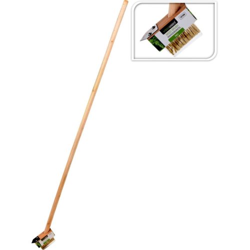 Térkő gyommentesítő 127cm fa nyéllel