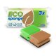 Bonus Formázott mosogatószivacs 3db/cs ECO