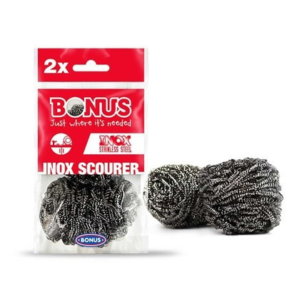 Bonus Inox spirál fém dörzsi grill tisztításhoz 2db/cs