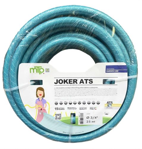 Locsoló tömlő Joker 3/4"x25m csav.mentes 230g/m 4 rétegű