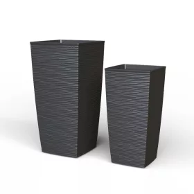 Kaspó Aurora antracit 67cm