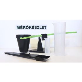Mérőkészlet /mérleg+2 mérőhenger/