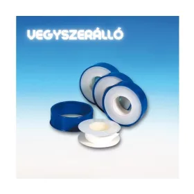 Teflonszalag víz 12*0,076 mm/12m