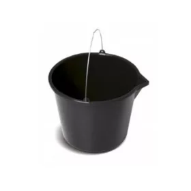 VÖDÖR MŰANYAG FEKETE KIÖNTŐVEL 12/1