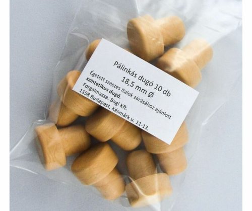 Dugó - T szintetikus   d: 18,5 mm     10 db, Borászat, dugó