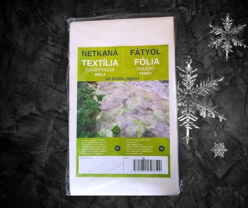 Fátyolfólia fehér  30 gr/m2   1,6 * 10 m, Vegyes áru, fátyolfólia