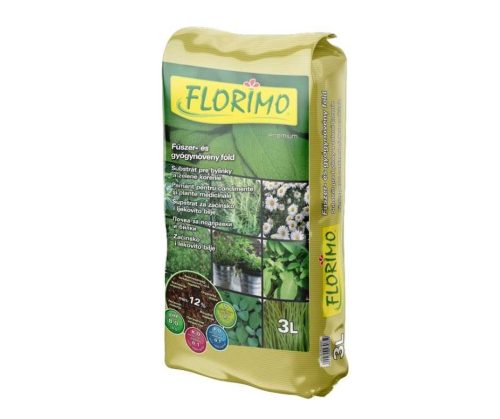 FLORIMO Virágföld Fűszer-Gyógynöv.   3/1, Spec. műtr., virágföld