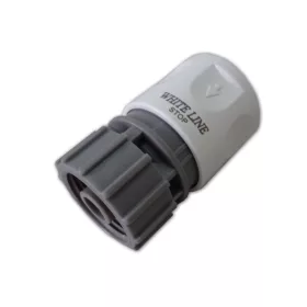 Gyorscs./2141/ 3/4" tömlőh.+ stopp,   anyam., Vegyes áru, locsolás / öntözés