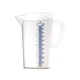Mérőkancsó  PP  /hő-vegyszerálló/  1000 ml, Borászat, mérőhenger