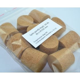 Parafa dugó spitz Agglo.   35 * 37/32   10 db , Borászat, dugó