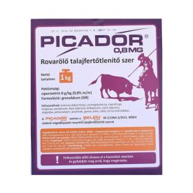 Picador  MG     1/1, Növ.szer, talajfert.