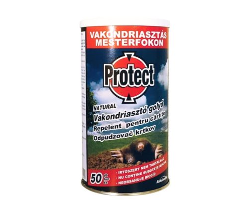 Prot. natural vakondriasztó golyó 50 db-os, Irtószer, vakond