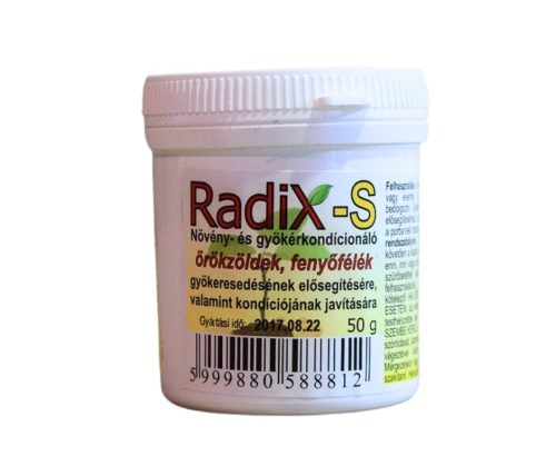 Radix - S  gyökereztető - ö.zöld, fenyő  50 gr, Egyéb vegyi, gyökereztető por