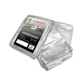 Takaróponyva  vízálló ezüst  120 gr  2 * 3 m, Vegyes áru, takaróponyva