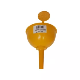 Tölcsér műanyag szűrővel 11cm