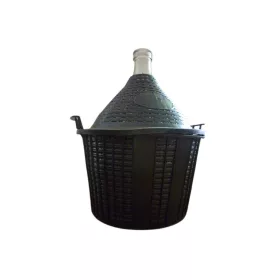 Üvegballon műa.borítással   15/1, Borászat, üvegballon / demizson