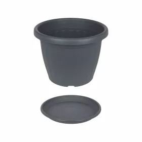kerek Virágcserép alátét 42 cm szürke antracit