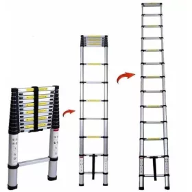 létra alu teleszkópos 2,9m 10fokos