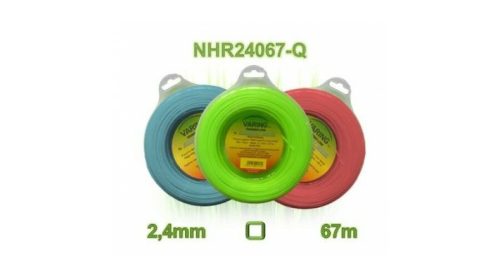 Fűnyíró damil négyszög 2,4mmx67m Rotobox 1 Lb
