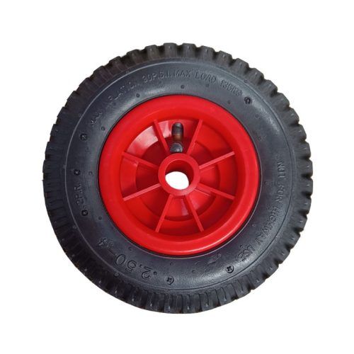 Molnárkocsi kerék műanyagfelnis siklócsapágyas 2.5-4.0 60x210mm 135kg max terh.