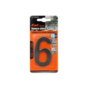 Házszám fém öntapadós 6 KMT (12db/karton)