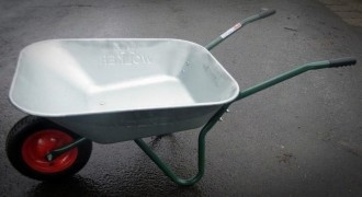 Talicska 70l  komplett horganyzott puttonnyal pumpálható kerékkel Hobby