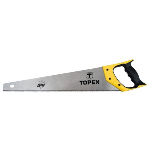 Fűrész 560mm, rókafarkú 7 TPI, műanyag nyéllel ?Shark" Topex
