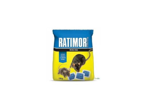 BIOTOLL RATIMOR RÁGCSÁLÓÍRTÓ PÉP (ZACSKÓS) 150G 29PPM