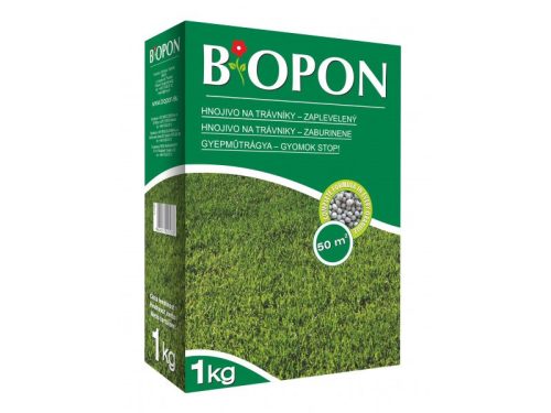 Bros-biopon növénytáp Gyep elgazosodott gran. 1kg B1131
