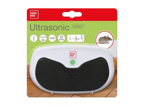 Swissinno ultrahangos rágcsálóriasztó 1,5W 20m2 ELEMES