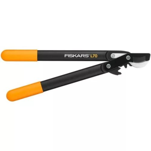Fiskars PowerGearX műanyag fogaskerekes ágvágó horgos fejű (S) L70