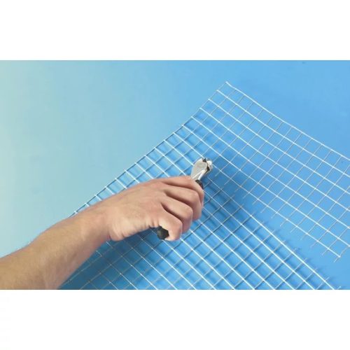 FENSANET 12-Prémium ponthegesztett drótháló 1x5 m ezüst (12,7 x 12,7 x 0,8mm)