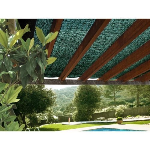 Árnyékoló háló Nort sun-net 4x5m zöld 65g/m2 70%