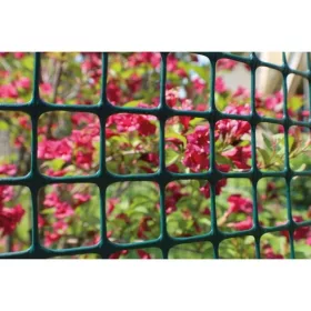 MEGASQUARE - Műanyag kertirács 0,5 x 5 m antracit (50 x 50 mm)