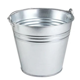 Horganyzott vödör 14L