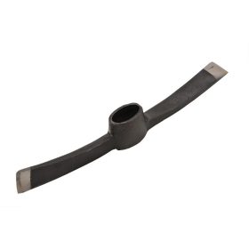 csákány kovácsolt kereszt-lapos (nyél nélkül)