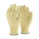 Védőkesztyű hőálló vágásbiztos 100% para-aramid, sárga, 10