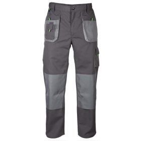 Nadrág derekas (65%poliészter 35%pamut) TOP GREEN PANTS, szürke, S