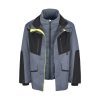 TOP PHOENIX CO2D PRK kabát, black/grey/fluo yellow, 4XL