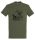 Póló (vaddisznó mintával) kereknyakú (100%pamut 190 g/m2) TOP, katonai szín, 4XL