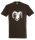 Póló (muflon mintával) kereknyakú (100%pamut 190gr/m2) TOP, csokoládé, 2XL