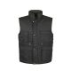 TOP VEST BASIC bélelt mellény, 80% poliészter, 20% pamut, multifunkciós zsebek,
