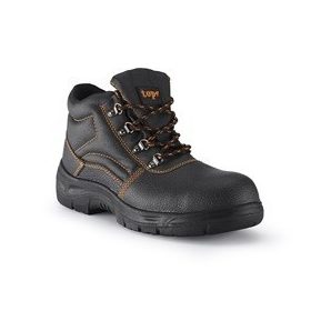 Munkavédelmi bakancs S3 acél orrmerevítő TOP WORK-MID, fekete, 37